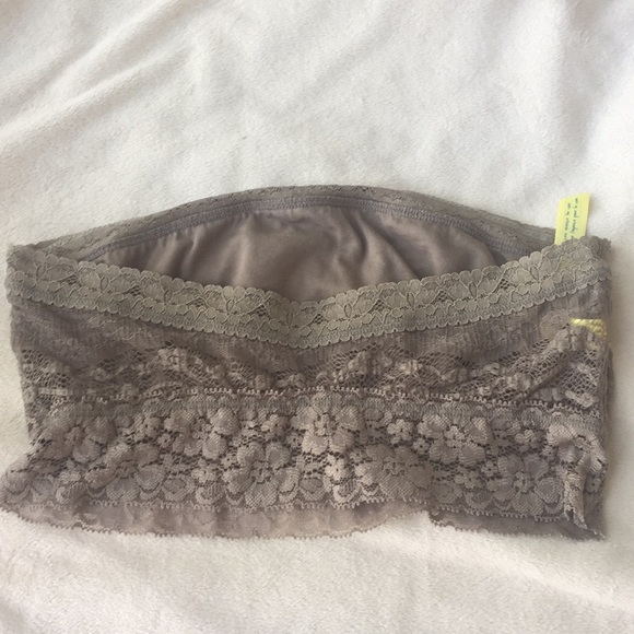 Free People taupe bandeau bralette S - Picture 3 of 5
